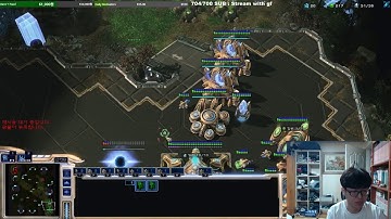 StarCraft 2 LotV - 1v1 (FPVOD) PartinG 원이삭 (Protoss) vs (Zerg) | Cyber Forest