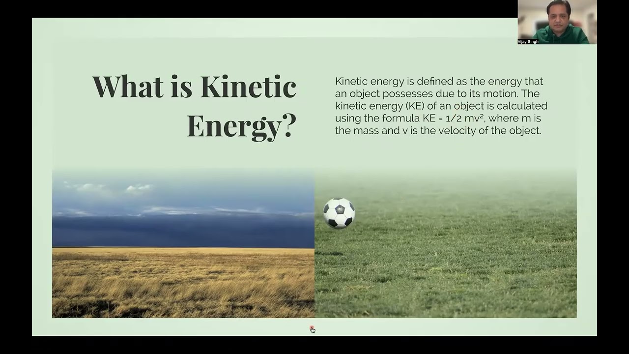 Energy   Potential and Kinetic energy