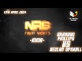 Nrg fight night  fight 8  brandon phillips v declan upshall  mma