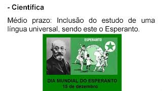 O Esperanto como segunda língua