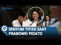 BIKIN SALFOK! Potret Senyum Manis Titiek Soeharto saat Prabowo Pidato Kemenangan, Apa Artinya?
