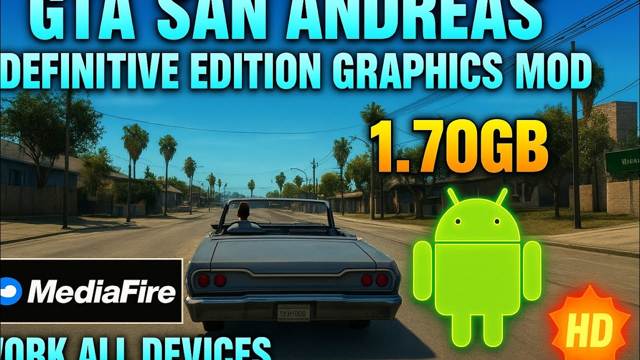 GTA San Andreas Definitive Edition Graphics Mod Android | GTA 5 ...