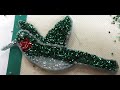 DIY Hummingbird Christmas Tree Ornament Tutorial (And Thought Process) #crafting #asmr
