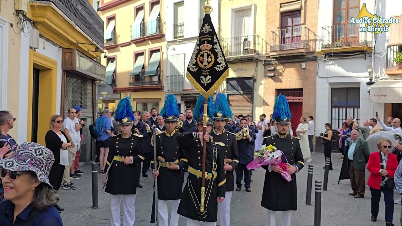 Pasacalles BCT El Amarrado de Ávila en Sevilla 2024 (Concierto en San Román)