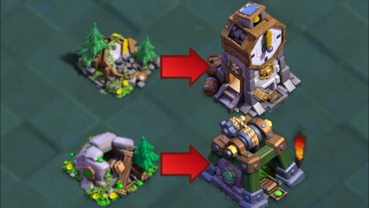 CLASH OF CLANS | CLOCK WORK | GEM MINE UPGRADE TRANSFORMATION - YouTube