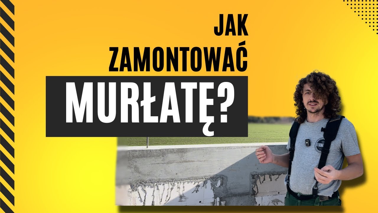 Jak zamontować murłatę? Film instruktażowy w moim wykonaniu. #budowadomu #dach #murłata #więźba