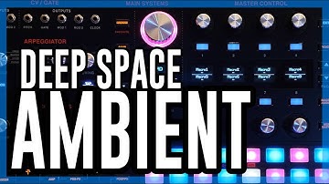 HYDRASYNTH | Moog | Behringer Deep Space Ambient Synth Jam | ANDROMEDA