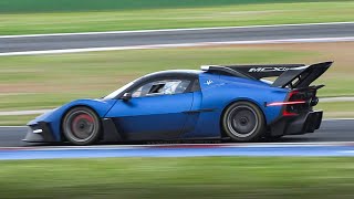 740HP MCXtrema unleashed on track: Maserati's track-only toy testing at Misano Circuit!