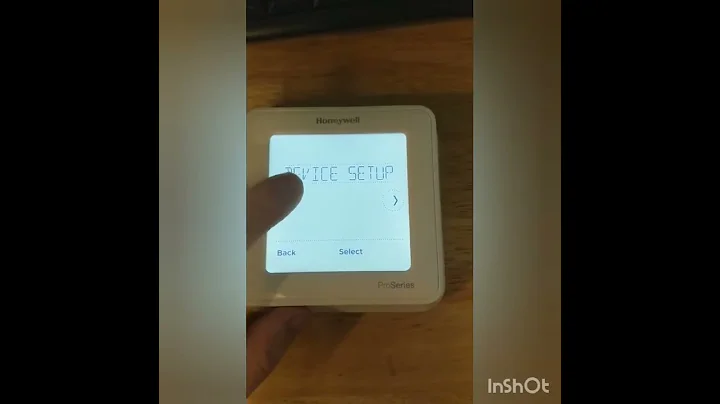 Honeywell T6- How to Factory Reset