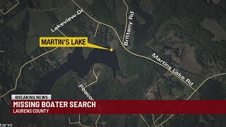 Famous Coroner: Search underway for missing boater in Laurens Co. Wealth