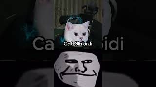 Skibidi Toilet x Cat man #skibidi #trollface