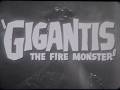 Gigantis The Fire Monster 1959 US Theatrical Trailer 16mm Scan