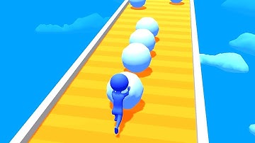 SNOWBALL RUN 🥎🎱🥎 Mobile Games All Levels Gameplay Walkthrough Android,iOS