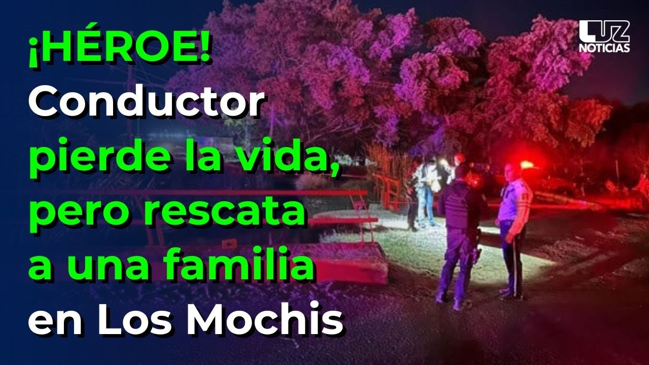 Conductor pierde la vida tras rescatar a una familia de un canalazo en ...