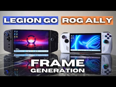 Legion Go vs ROG Ally: FSR 3 Frame Generation Tested In 5 Games!