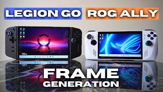 Legion Go vs ROG Ally: FSR 3 Frame Generation Tested In 5 Games!