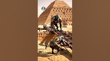 COMO AS PIRÂMIDES FORAM CONSTRUÍDAS | HOW THE PYRAMIDS WERE MADE | AI #ai #pyramids #egypt