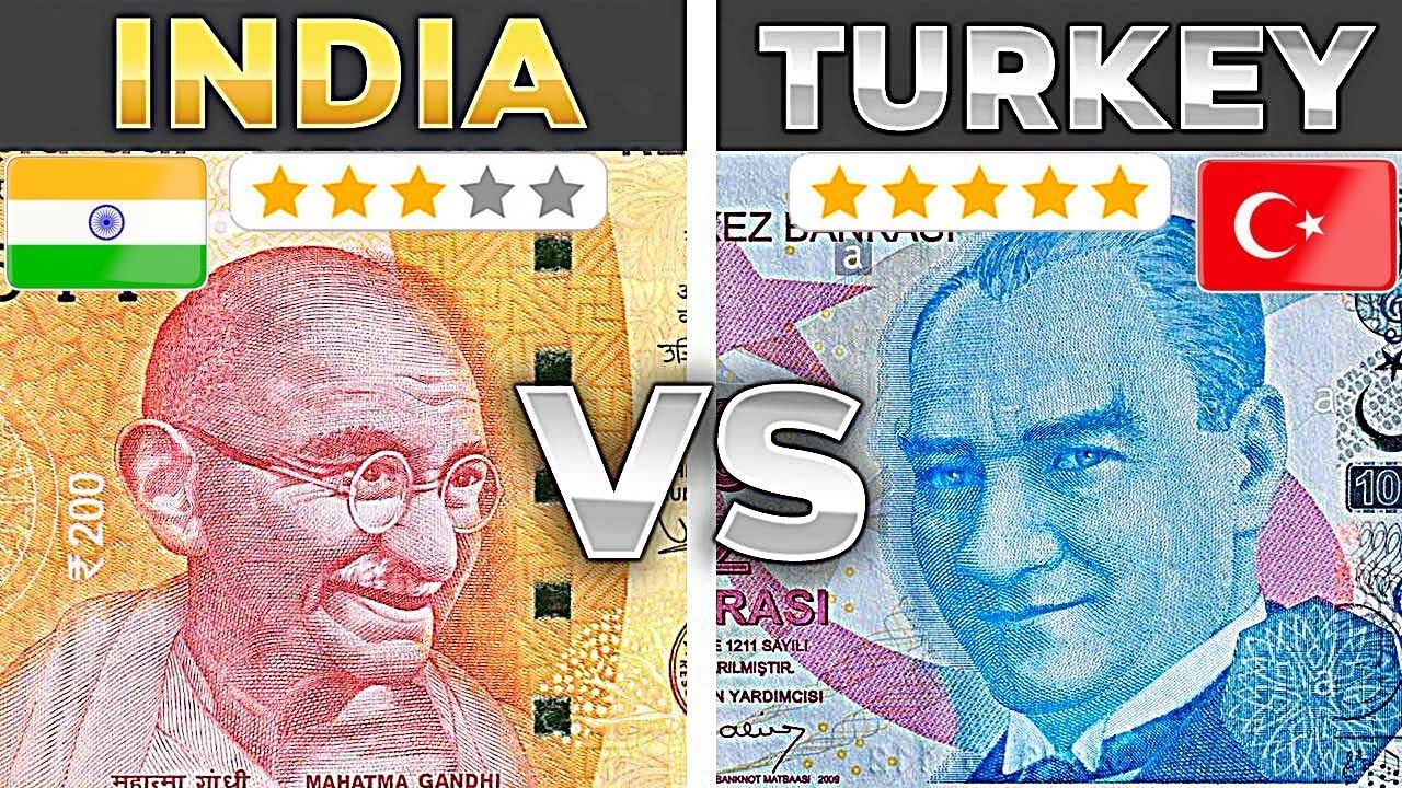 Indian Currency VS Turkish Currency 2021 YouTube