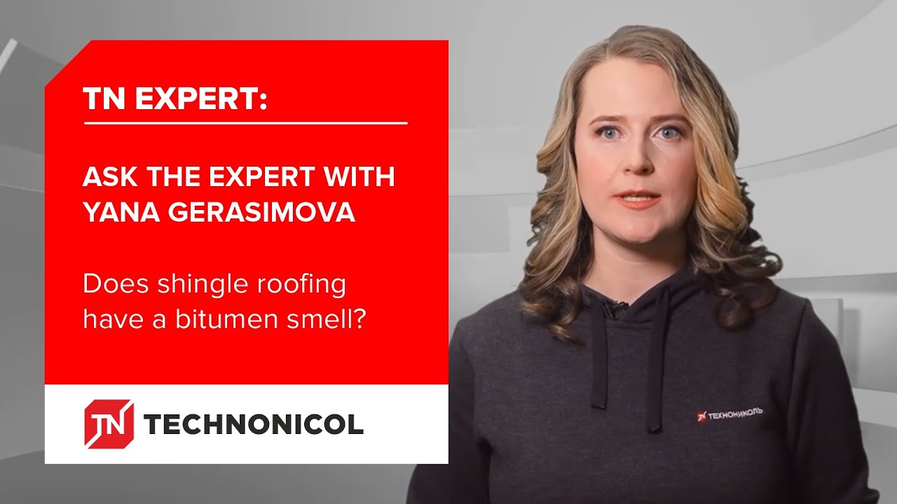 Does Shingle Roofing Have a Bitumen Smell? | TECHNONICOL Expert Yana Gerasimova Explains
