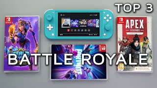 TOP 3 Best Free Battle Royale Games on Nintendo Switch Lite