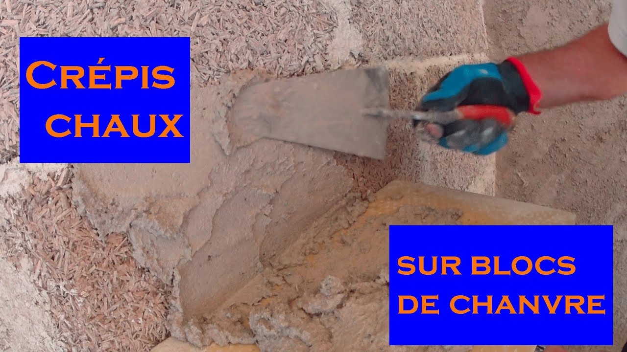 27. Crépi chaux sur bloc de chanvre YouTube