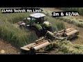 Hier kommt selbst das neue Claas Mähwerk ans Limit! 2m Roggen &amp; 62T/HA Lohnauftrag Häckseln &amp; Mähen