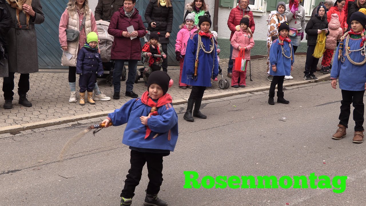 Fasnet, Umzug in Pfullendorf Teil 1, Rosenmontag