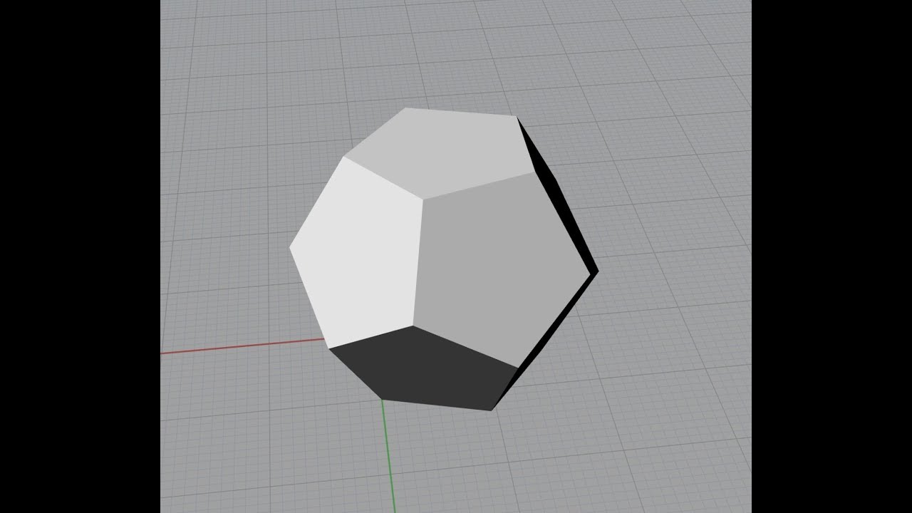 Rhino Activity 01 正12面體dodecahedron 請開啟字幕 Youtube