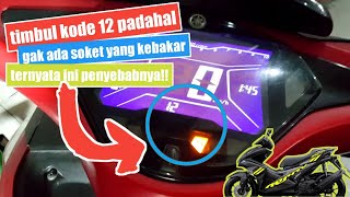 HOW TO OVERCOME THE PROBLEM OF CODE 12 ON THE YAMAHA AEROX 155