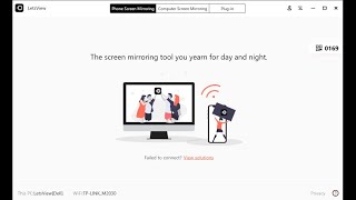 Screen mirroring on windows LetsView- ربط شاشة جهازك مع الحاسوب screenshot 4