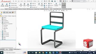 How to design a chair in solidworks. by CADZest 413 views 3 years ago 14 minutes, 27 seconds