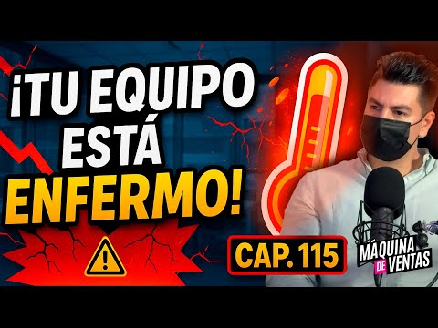 #115 5 Enfermedades de equipo comercial que no vende, ¡síntomas y cómo curarlos - Máquina de ventas