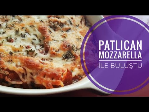 Video: Mozzarella Bilan Patlıcan