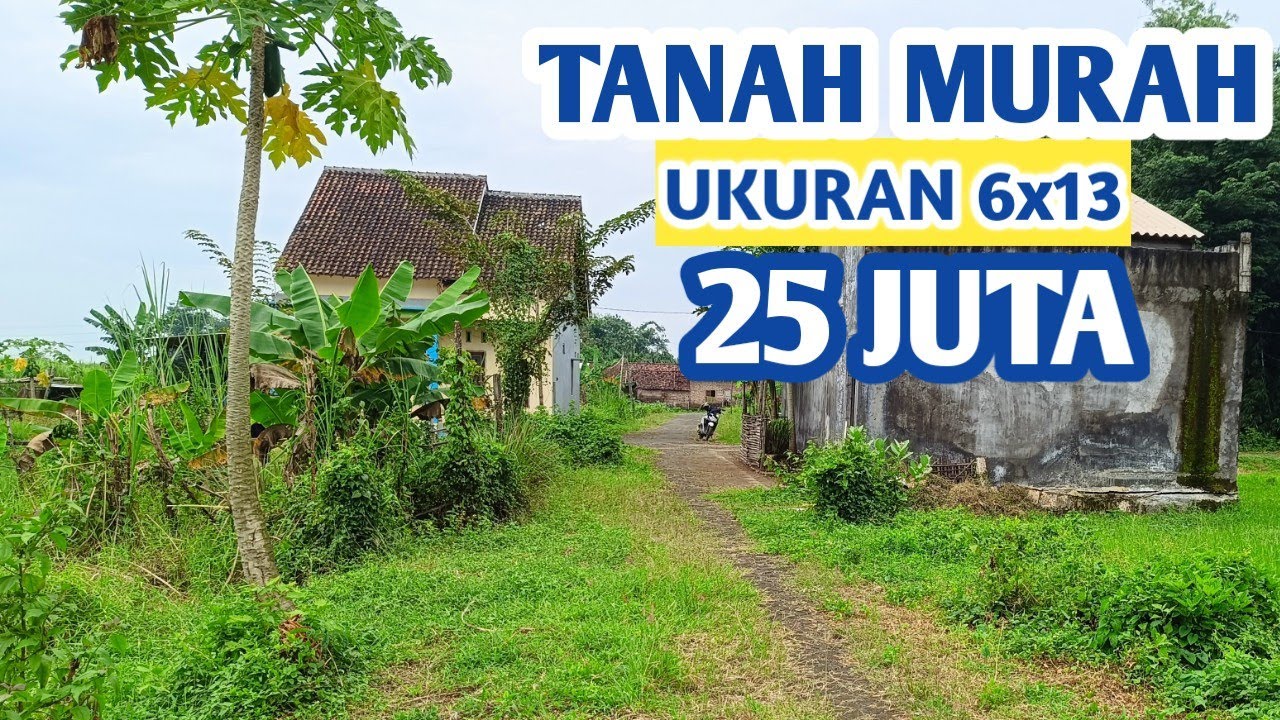 Hanya 25 juta ‼️ Tanah murah