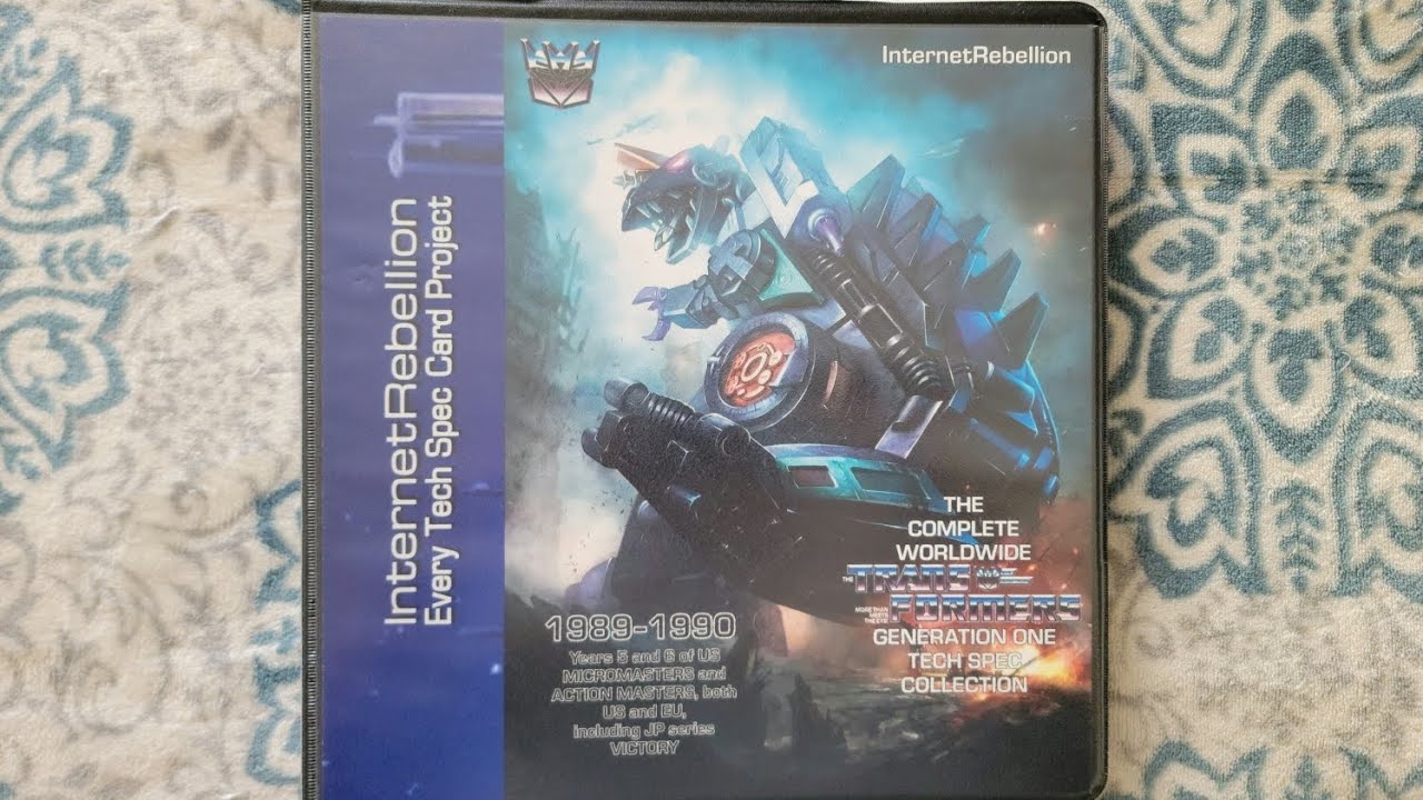 COMPLETE TRANSFORMERS REPRO GENERATION 1 TECH SPEC COLLECTION (BOOK 3)