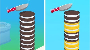 Slice It All Gameplay! Satisfying and Relaxing ASMR Slicing Video