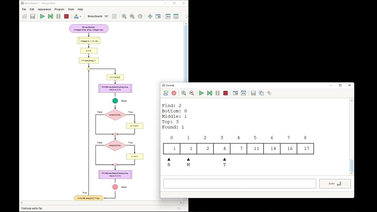 Algorithm Visualized - Binary Search - YouTube