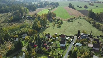 Mijn eerste herfstvideo van 2025 van FIMI MINI 3 in onze cottagekolonie