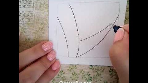 Zentangle. St-rap by Pam Lee.