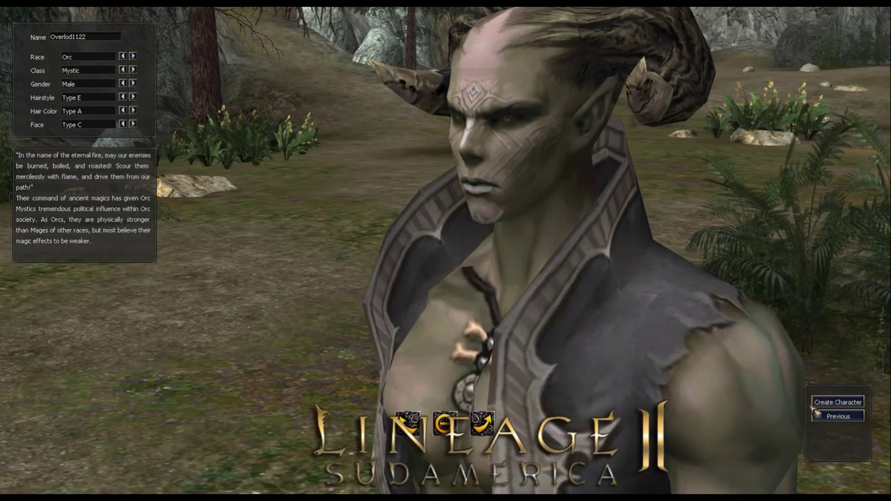 Guía / Tutorial Como Jugar Lineage 2 - PARTE 01 ORCO MAGO (OVERLORD ...