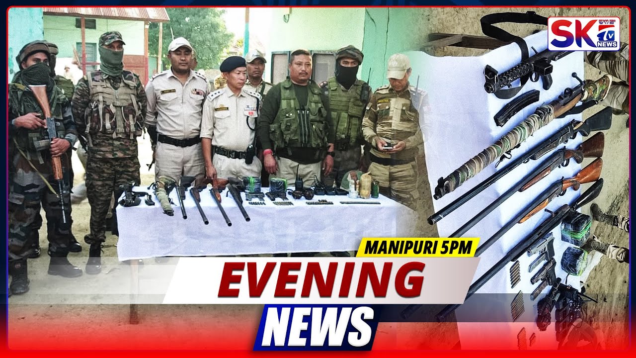 SKTV'S EVENING MANIPURI NEWS [25/04/25 - 05:00 PM][LIVE] - YouTube
