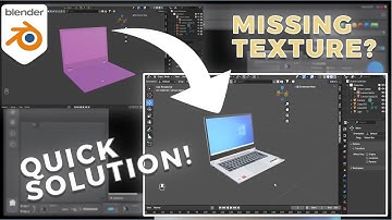 Blender Texture Missing Fix | Object Shows Pink (Quick Solution)