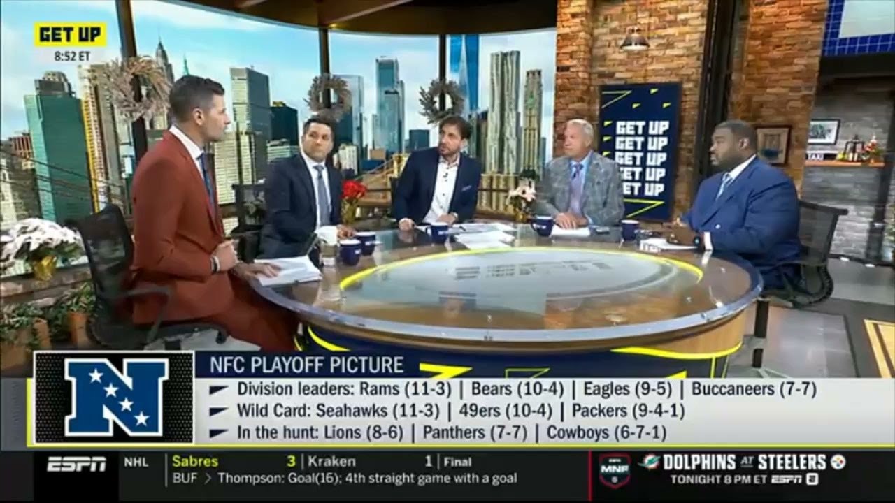 GET UP | ESPN breaks NFL playoff picture Week 15: Cowboys on brink; Chiefs out; Rams, Broncos clinch