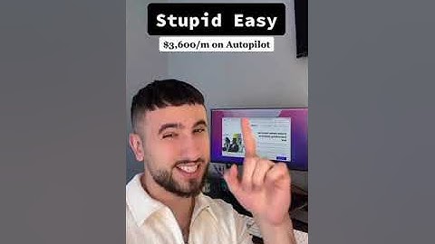 Make $3600 a month on autopilot - Side Hustle Tips #shorts #shortsvideo