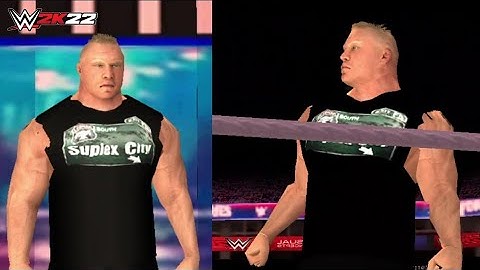WWE 2k20 Gamernafz 2.0 PSP Mods Brock Lesnar Pac Model + Hd Textures