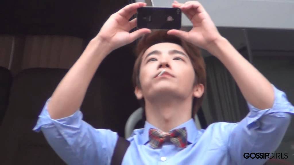 [GG Fancam] 120126 Donghae leaved from Creatimage Studio
