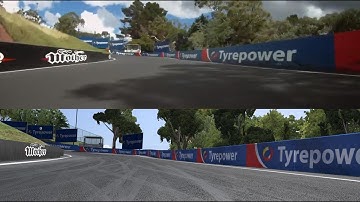 iRacing Bathurst Real vs Virtual - F1 at Mount Panorama
