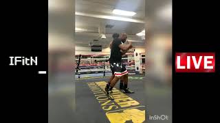 Floyd Mayweather Jr  Teaches his Son some fundamentals of Boxing