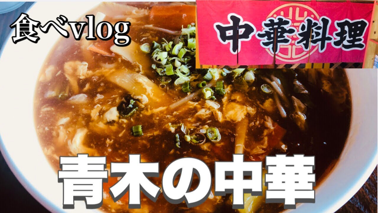 アメリカ 美味しいラーメンと餃子が食べたくて 酢辣湯麺 青木の中華 カリフォルニア Aoki No Chuuka コスタメサ 食べvlog Youtube
