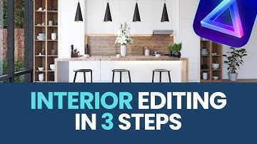 How to edit INTERIOR photos in LUMINAR NEO (RAW Edit)